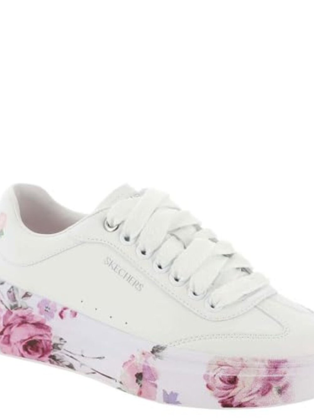 🆕 Womens Cordova Classic-Painted Flora Sneaker - White Opulent Garden
